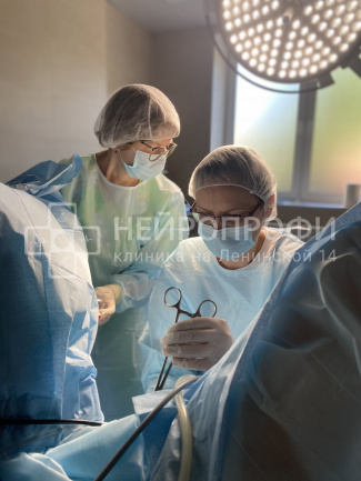 Гинеколог-хирург  Быкова НВ, операция всегда требует полного сосредоточения